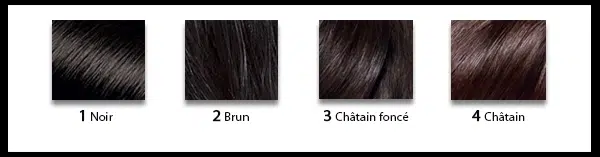 Couleurs de base ou échelle de tons à privilégier quand on a les cheveux bruns naturels