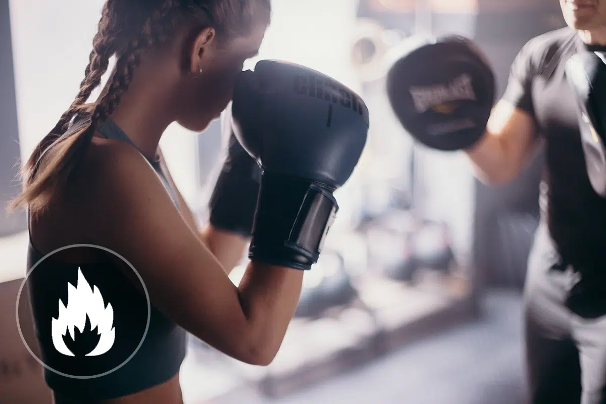 Dépenses énergétiques caloriques en calories consommées pour la boxe