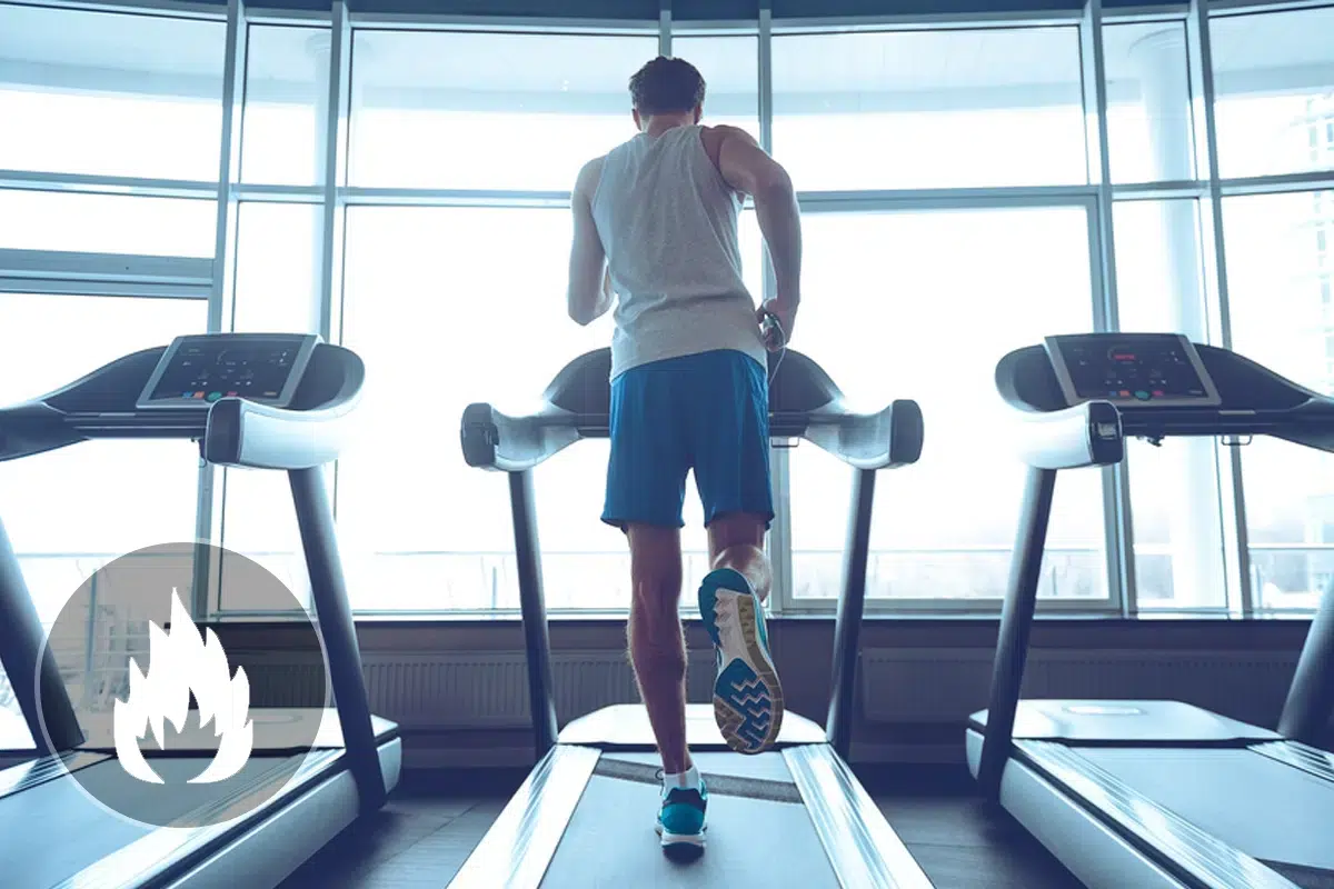 Energy expenditure and calories burned running on a treadmill