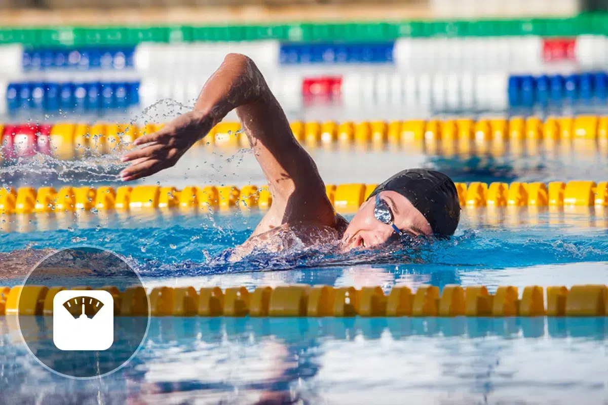 Is front crawl swimming effective for weight loss?