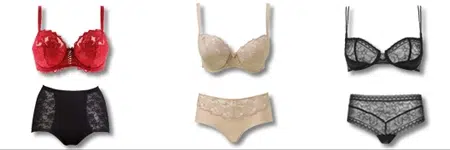 Exemples de lingerie ou de sous-vêtements à porter quand on a des hanches larges et des fesses rondes