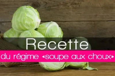 Recette, ingrédients et préparation de la soupe aux choux