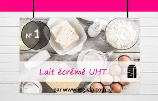 Top 1 : Le lait écrémé UHT
